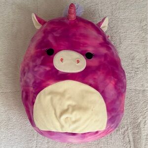 Pink and Cream Unicorn Squishmellow